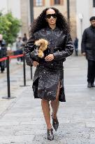 MFW Ferragamo Arrivals MP