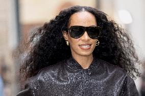 MFW Ferragamo Arrivals MP