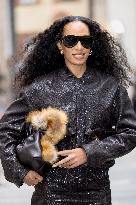 MFW Ferragamo Arrivals MP