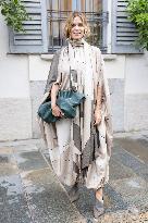 MFW Ferragamo Arrivals MP