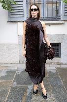 MFW Ferragamo Arrivals MP