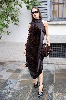 MFW Ferragamo Arrivals MP