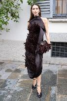 MFW Ferragamo Arrivals MP