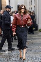 MFW Ferragamo Arrivals MP