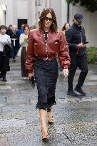 MFW Ferragamo Arrivals MP