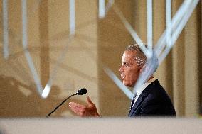 PM Mark Carney Holds Press Conference - London