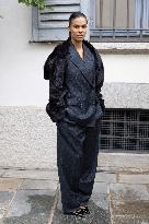 MFW Ferragamo Arrivals MP