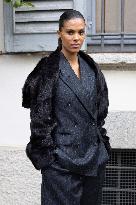 MFW Ferragamo Arrivals MP