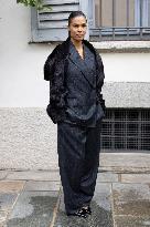 MFW Ferragamo Arrivals MP