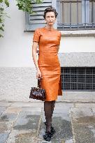 MFW Ferragamo Arrivals MP