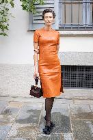 MFW Ferragamo Arrivals MP