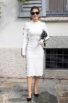 MFW Ferragamo Arrivals MP