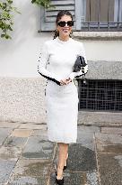 MFW Ferragamo Arrivals MP