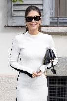 MFW Ferragamo Arrivals MP