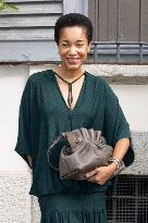 MFW Ferragamo Arrivals MP