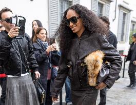 MFW Ferragamo Arrivals MP