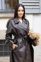 MFW Ferragamo Arrivals MP