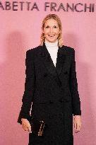 MFW - Guests At Elisabetta Franchi Fashion Show