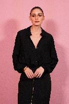 MFW - Guests At Elisabetta Franchi Fashion Show