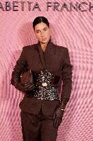 MFW - Guests At Elisabetta Franchi Fashion Show