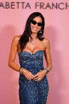 MFW - Guests At Elisabetta Franchi Fashion Show