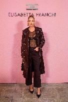MFW - Guests At Elisabetta Franchi Fashion Show