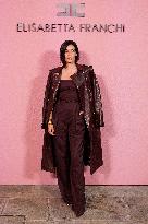 MFW - Guests At Elisabetta Franchi Fashion Show