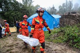 Gansu Longxi Earthquake Rescue - China