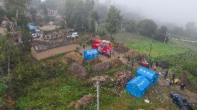 Gansu Longxi Earthquake Rescue - China