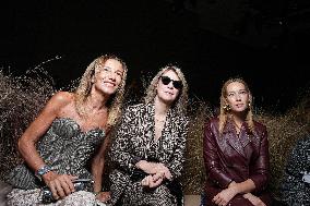 MFW - Guests At Luisa Spagnoli Fashion Show