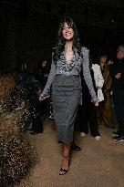 MFW - Guests At Luisa Spagnoli Fashion Show