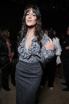 MFW - Guests At Luisa Spagnoli Fashion Show