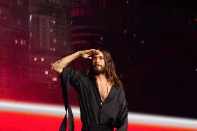 Jared Leto in 'Tron:Ares' preview at Comic-Con Malaga