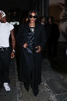 MFW - Naomi Campbell Arrives At EE72 Magazine Launch Party