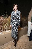 MFW - Guests At Luisa Spagnoli Fashion Show