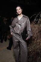 MFW - Guests At Luisa Spagnoli Fashion Show