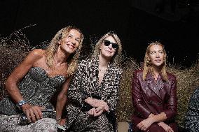 MFW - Guests At Luisa Spagnoli Fashion Show