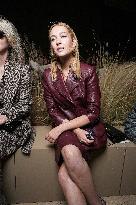 MFW - Guests At Luisa Spagnoli Fashion Show