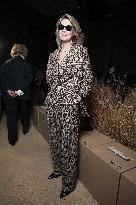 MFW - Guests At Luisa Spagnoli Fashion Show