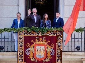 Spanish Royals Visit Navarra - Day 2