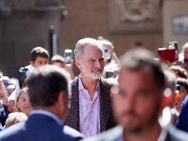 Spanish Royals Visit Navarra - Day 2