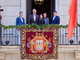 Spanish Royals Visit Navarra - Day 2