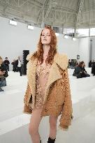 MFW - Guests At Ermanno Scervino Fashion Show