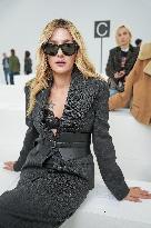 MFW - Guests At Ermanno Scervino Fashion Show