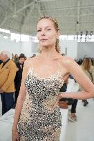 MFW - Guests At Ermanno Scervino Fashion Show