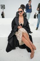 MFW - Guests At Ermanno Scervino Fashion Show