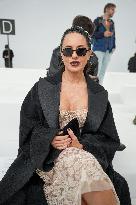 MFW - Guests At Ermanno Scervino Fashion Show