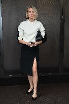 MFW - Guests At Ferragamo Fashion Show