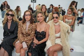 MFW - Guests At Ermanno Scervino Fashion Show
