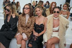 MFW - Guests At Ermanno Scervino Fashion Show